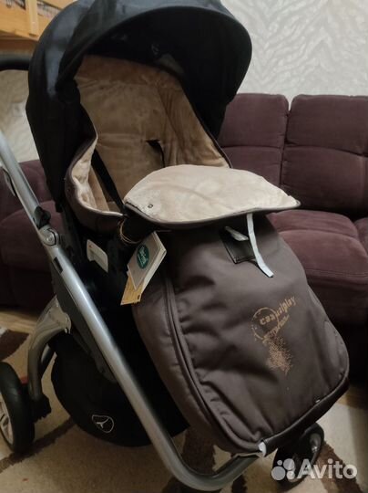 Новый утеплённый конверт (муфта для ног)