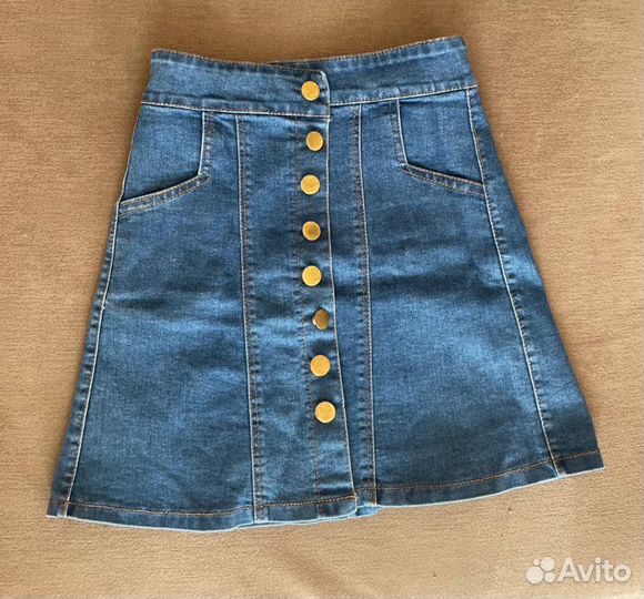 Юбка джинсовая