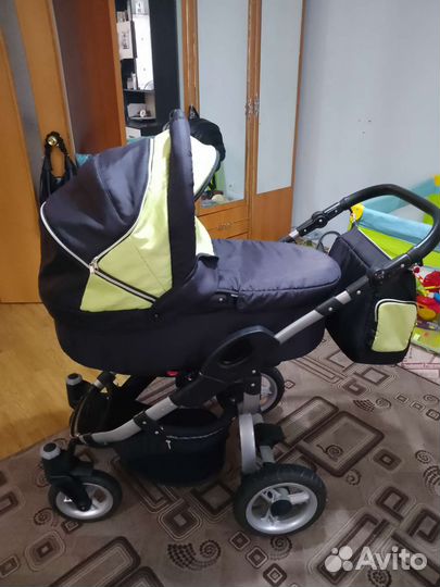 Коляска 2 в 1 Reindeer + меховой конверт