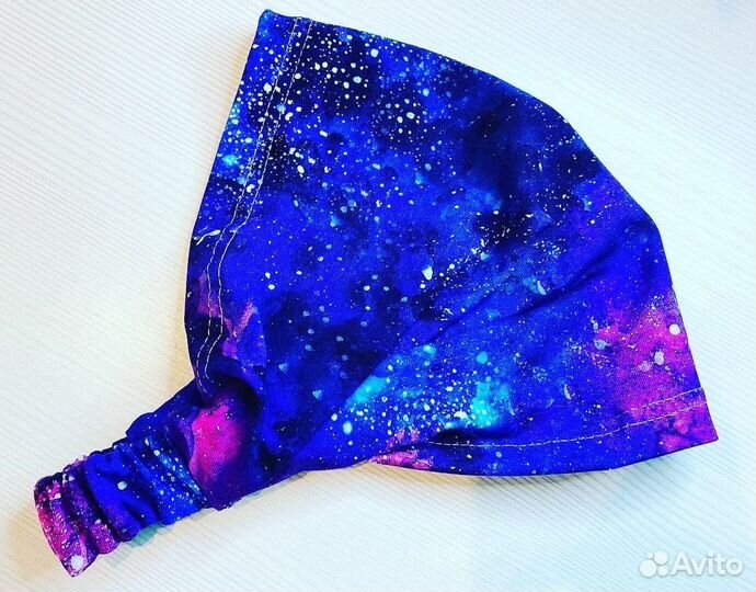 Дизайнерские аксессуары, косынка на резинке, повяз