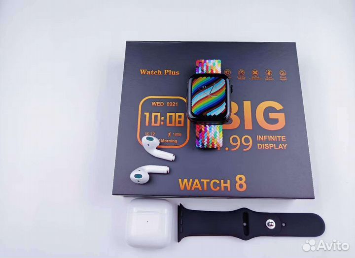 Набор Apple Watch Часы+ наушники