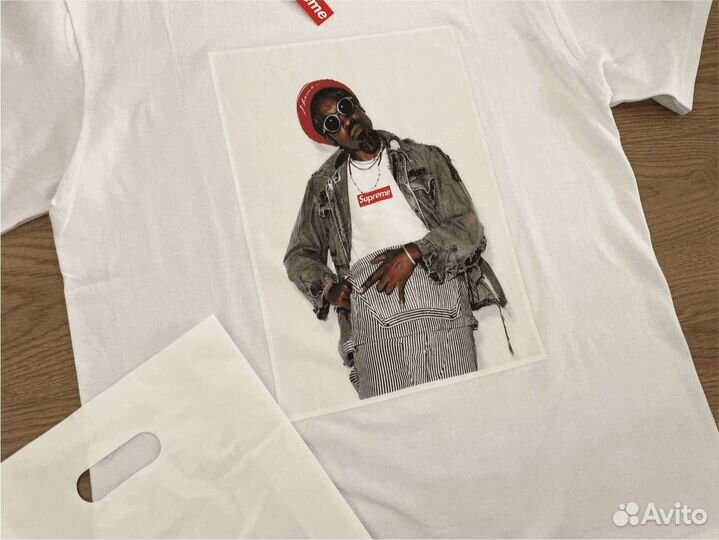 Supreme Andre 3000 футболка Оригинал