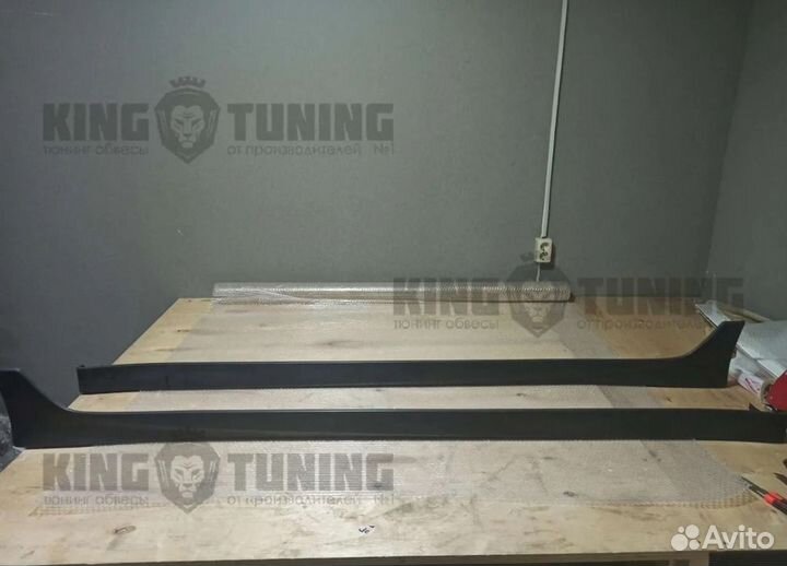 Пороги Type S для Honda Accord 8 (усилитель)