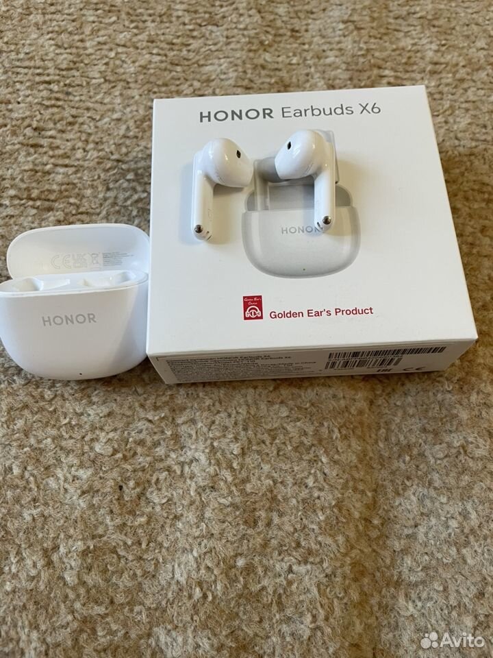 Наушники honor earbuds x6