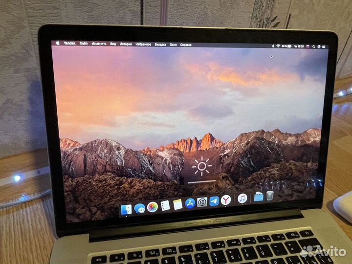 MacBook Pro 15, retina, i7, ssd