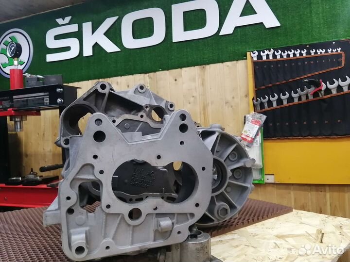 Корпус кпп skoda