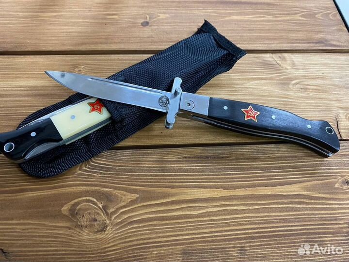 Нож финка нквд складная