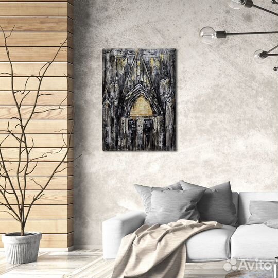 Картина абстракция