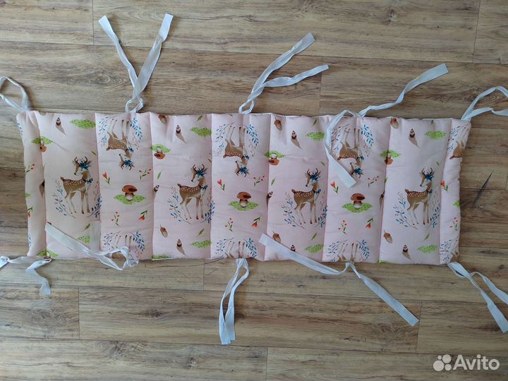 Бортики в детскую кроватку