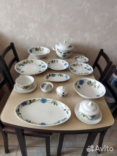 Сервиз столовый Чехословакия Карловарский порциан