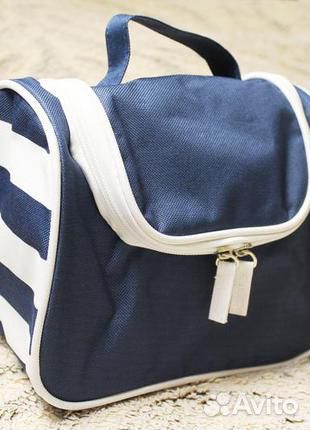 Стильная сумочка косметичка в морском стиле