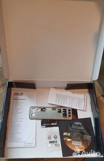 Материнская плата Asus Prime z370-p2 lga 1151-v2