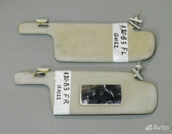 Козырек солнцезащитный Audi 80 B3