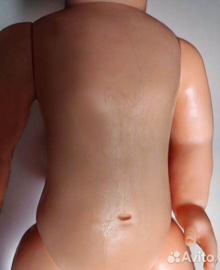 Кукла пупс немецкая фрг, ГДР. Огромная, 70 см