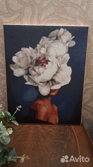 Картина алмазная на холсте