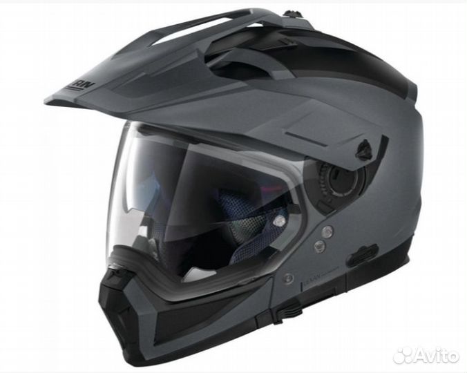 Мотошлем nolan N70-2 X classic N-COM 02 Flat Vulca