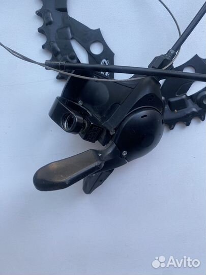 Звезда, шифтер левый,переключатель (всё shimano)