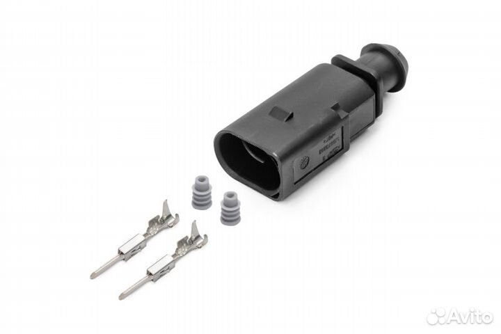 Разъем 1j0973802 2-х контактный компрессора кондиц