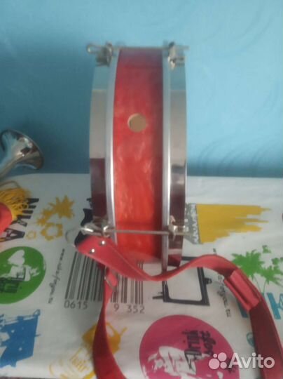 Пионерский горн и барабан из СССР