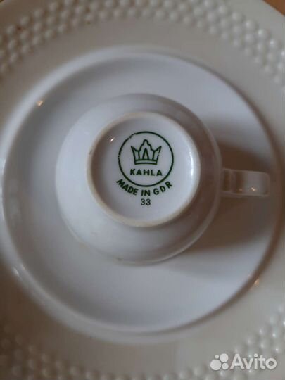Чайный сервиз kahla ГДР