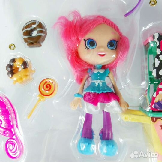 Наборы с куклой и магазином сладостей