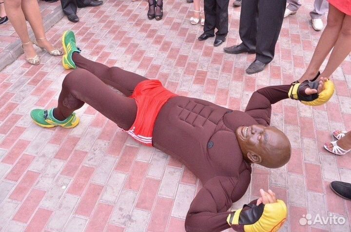 Маска силиконовая Темнокожий мачо