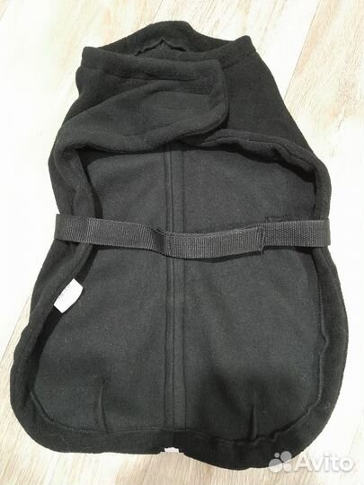 Флисовая накидка на спину на липучках,замеры