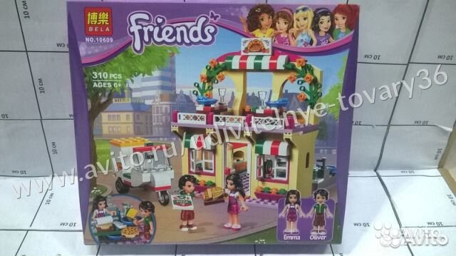 Конструктор Bela Friends Пиццерия 10609