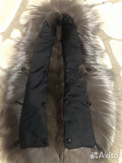 Воротник чернобурка