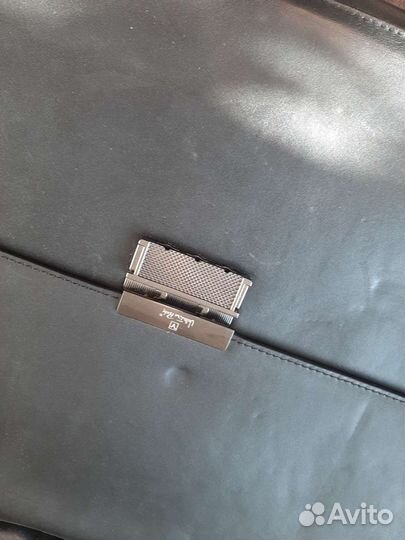 Мужской кожаный портфель новый