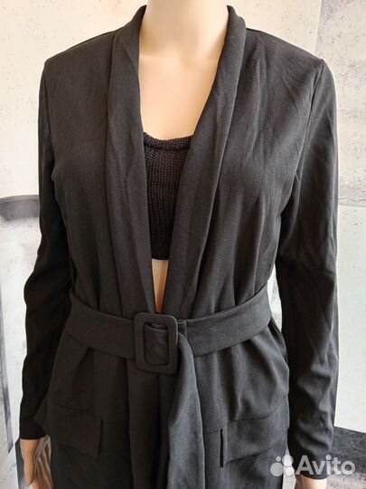 Кардиган с поясом женский новый 44 размер
