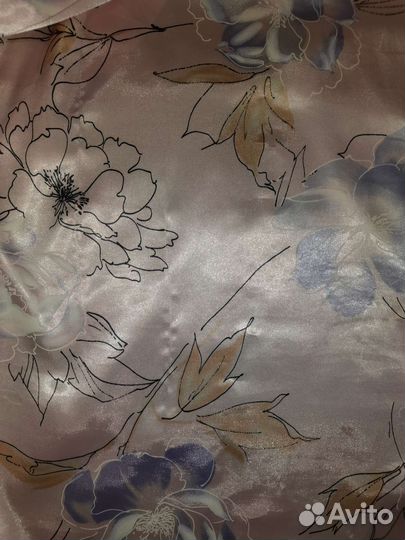 Шелковый халат