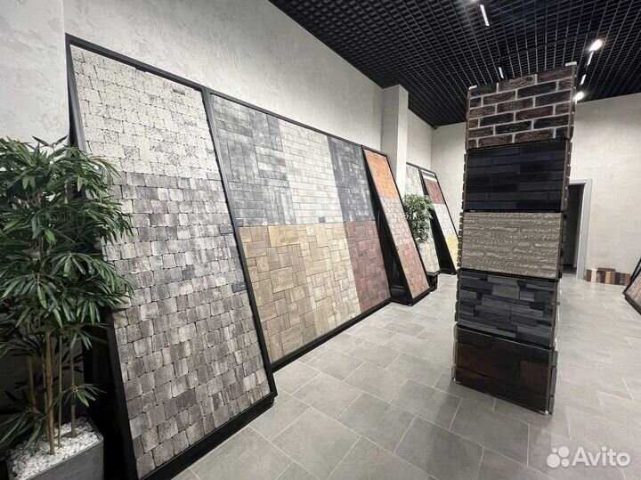 Тротуарная плитка сухопрессованная