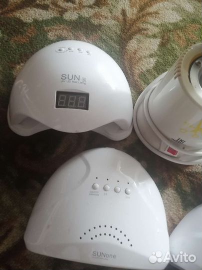 Стерилизатор, лампа и пылесос