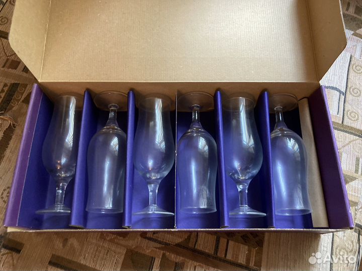 Подарочный набор бокалов хрусталь