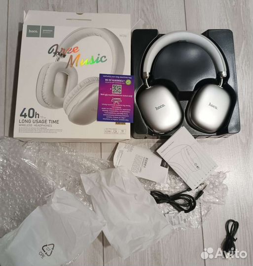Беспроводные наушники новые hoco