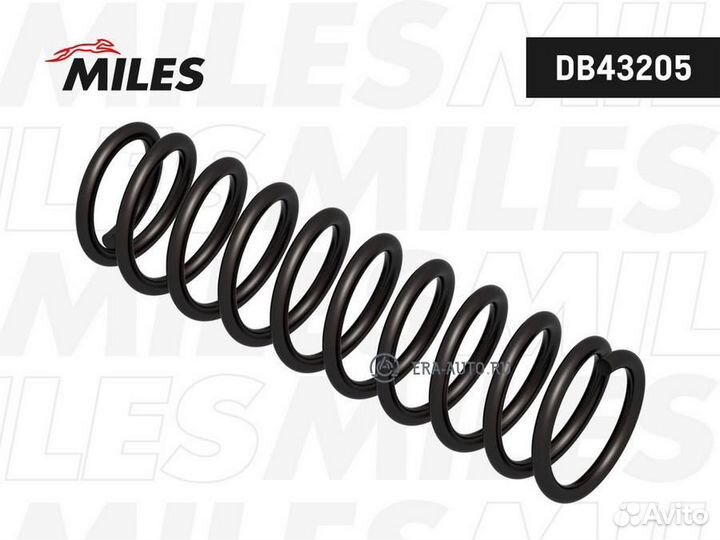 Miles DB43205 Пружина задней подвески усиленная ho