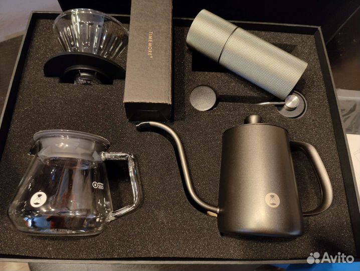 Timemore gift set (кофемолка C2, воронка и т.д.)