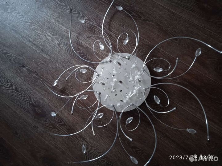 Люстра потолочная бу