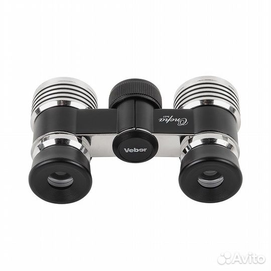 Бинокль театральный Veber(черный/серебро/фокусиров