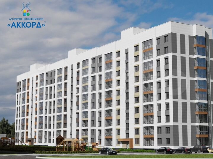 2-к. квартира, 33,8 м², 6/10 эт.