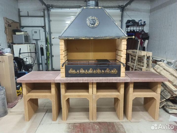 Печь Царь для зоны барбекю с доставкой