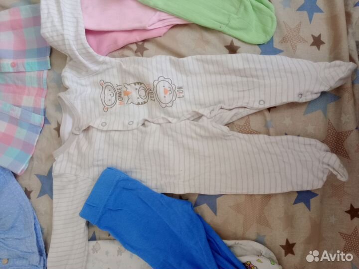 Вещи на девочку пакетом 3-6 месяцев