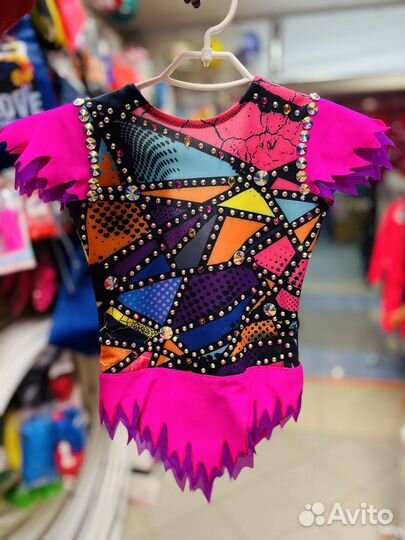 Купальник для спортивной гимнастики100-110