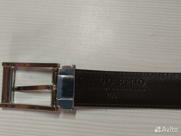 Мужской кожаный ремень
