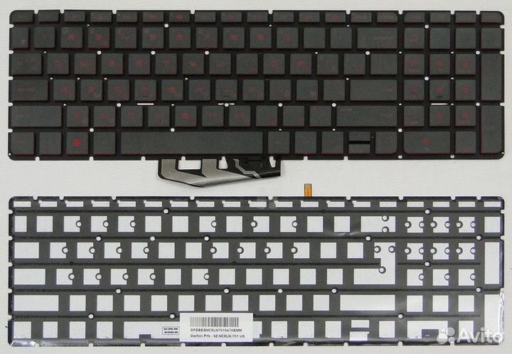 Клавиатура для ноутбука HP Omen 17-W000, 17-W100