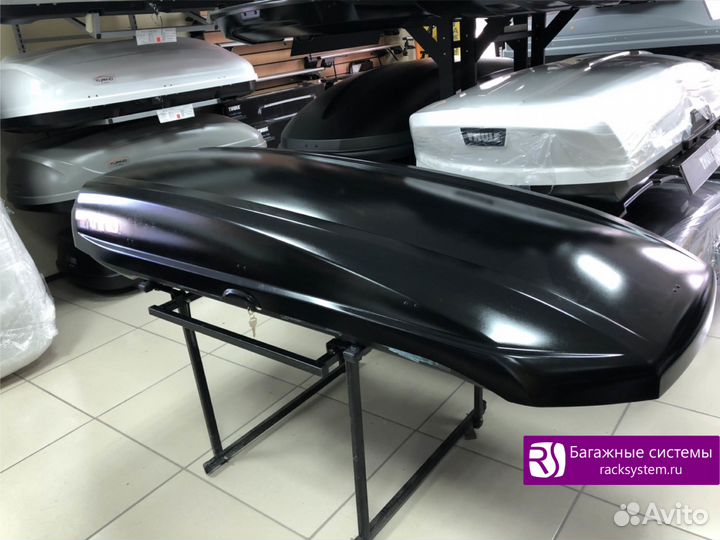 Автобокс inno NEW shadow 16 Черный матовый