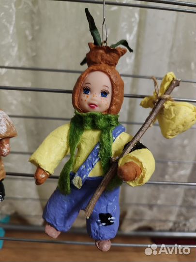 Игрушки из ваты