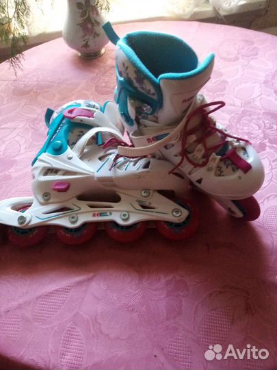 Роликовые коньки детские раздвижные