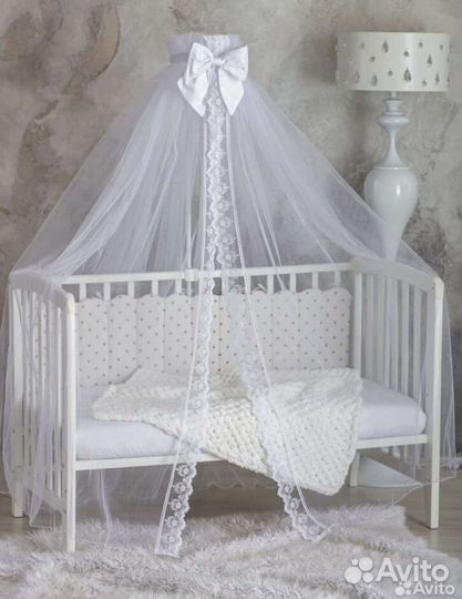 Балдахин в кроватку с держателем